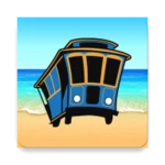 laguna beach trolley app android application logo